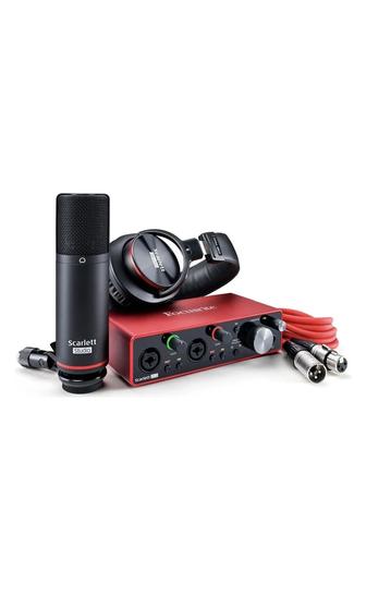 Звуковая карта Focusrite Scarlett 2i2 Studio 3rd Gen.студ Наушники и Микро.