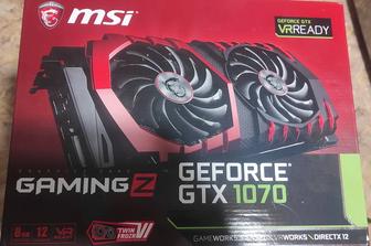 Продам видеокарту MSI Geforce 1070 ti Gaming X 8Gb