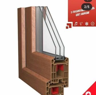 Пластиковые окна, двери и витражи