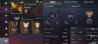 Аккаунт в standoff 2