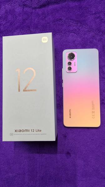 Смартфон Xiaomi Mi 12 Lite 256Gb Pink 5G телефон 12 Лайт 256Гб розовый