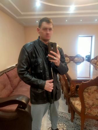 Куртка кожаная