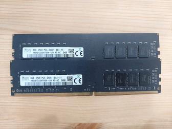 DDR4 Hynix 8ГБ 2400, Kingston 4ГБ 2666, Micron 4ГБ 2133, DDR2 PQI 1ГБ