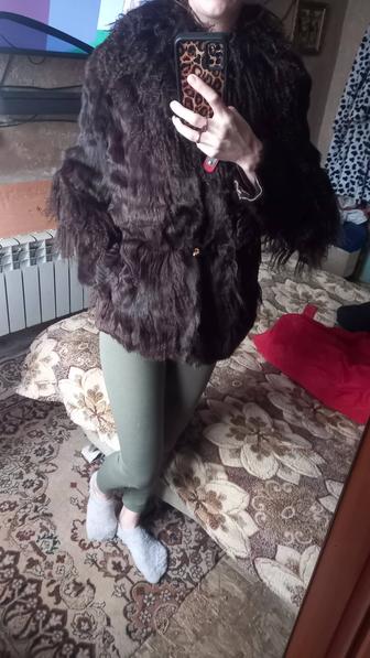 Полушубок натуральный мех