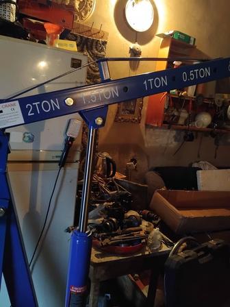 Аренда кран - гусак гаражный