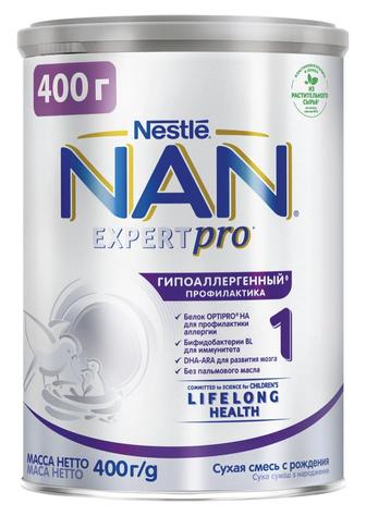 NAN Expertpro Гипоаллергенный 1 с рождения 400 г