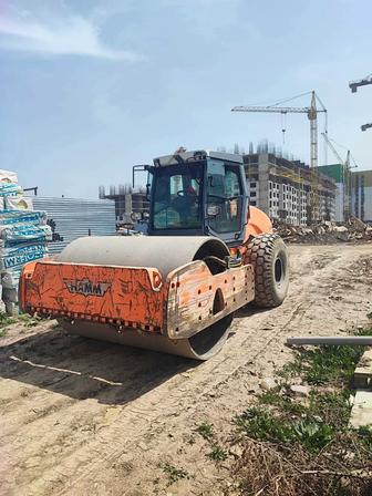 Услуги катка 16 тонн 20 тонн г. Алматы