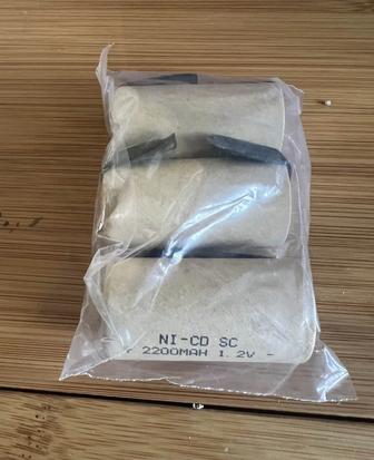 Ni-cd аккумуляторы SC 2200MAH 1.2v