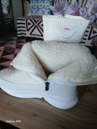Зимние полусапожки