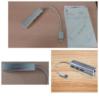 Продам usb- хаб, разветвитель с 4 портами