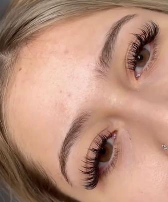 наращивание ресницы