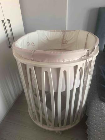 Манеж-пеленальный комод-очиститель воздуха (комбо для детской)