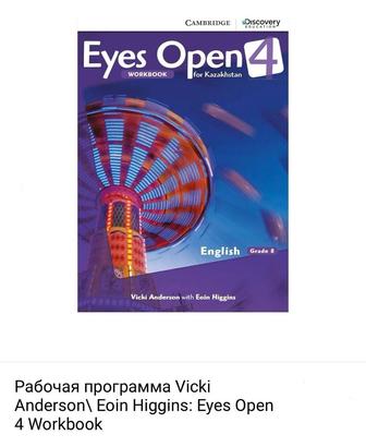 Продам новый робочая программа Vicki AndersonEion Higgins Eyes Open 4 work