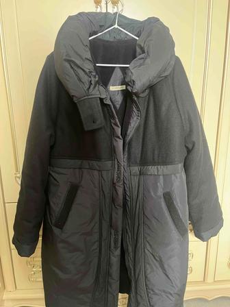 Женское зимнее пальто размер 48-50, почти новое