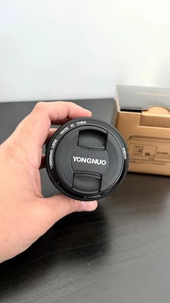 Yongnuo YN 35mm f/2
Yongnuo 35mm f/2 универсальный объектив