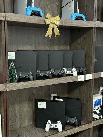 Большой выбор прошитых приставок PlayStation 4 Slim/Fat