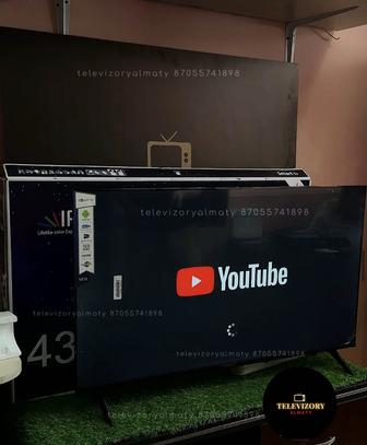 Новый SMART телевизор с интернетом WiFi google 43дюйма