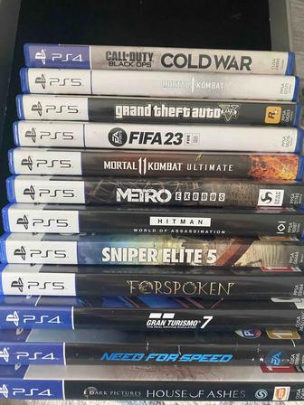 Игры на пс4 и пс5
