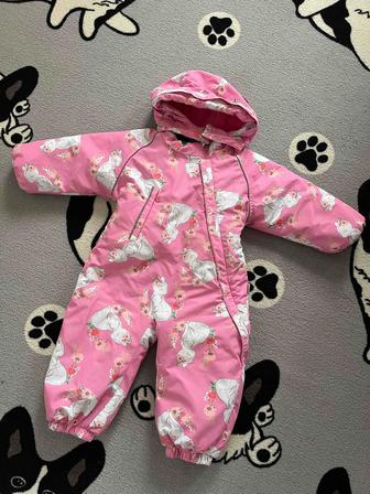 Зимний детский комбинезон