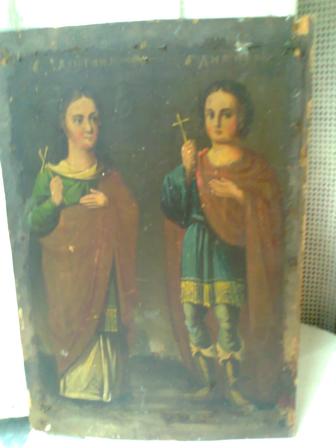Продаётся старинная икона 18 века.размер30 на 21 см. Состав. Удов.