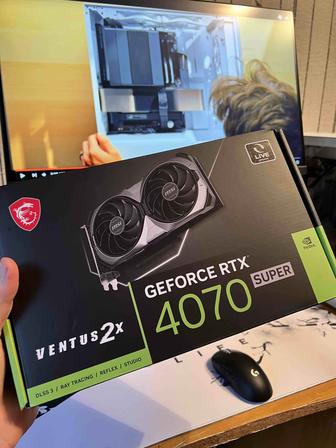 Продаю видеокарту RTX 4070 SUPER