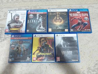 Продам игры на playstation 4/5