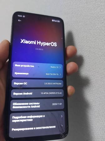 Redmi 13 8/256Gb NFC андройд 15