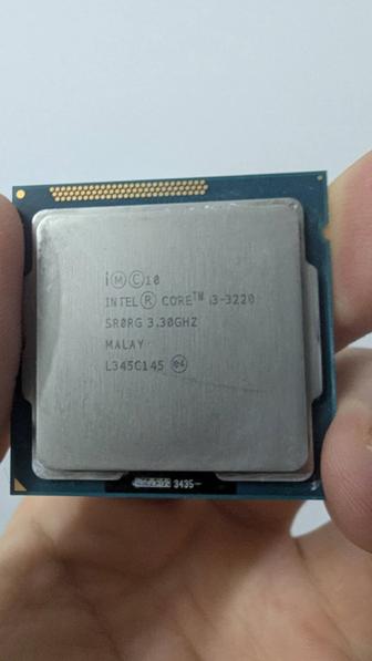 Процессор intel i3-3220, башня для процессора, блок питания, корпус пк