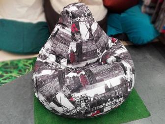 Кресло мешок / кресла мешки / пуфик / бескаркасная мебель / пуфики