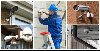 Установка камер видео наблюдения под ключ