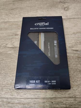 Продам оперативную память Crucial Ballistix 2x8 Гб (16 Гб), DDR4-3600, CL16