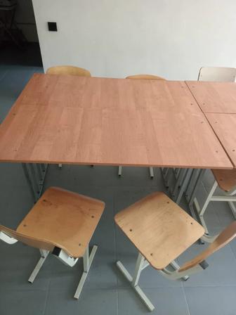Б/у парты для начальных и средних классов