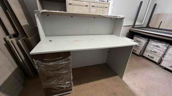 Ресепшн, ЛДСП, дуб каньон белый