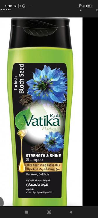 Шампуни от выпадения волос с черным тмином Ватика производство Турция
