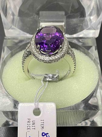 Кольцо с бриллиантами 750 пробы