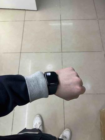 Apple Watch series 9 GPS M/L
45мм черный-синий