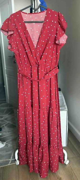 Длинное летнее платье