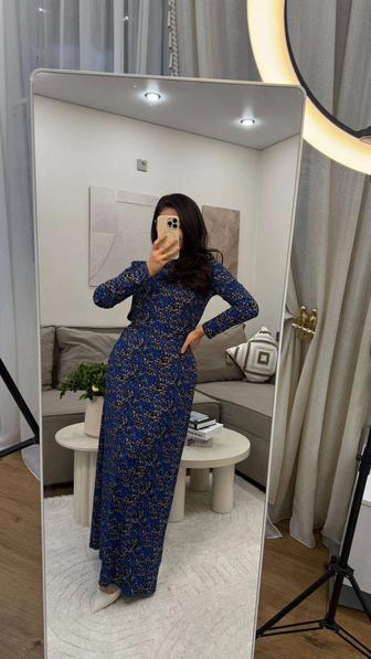 Красивое платье бамбук