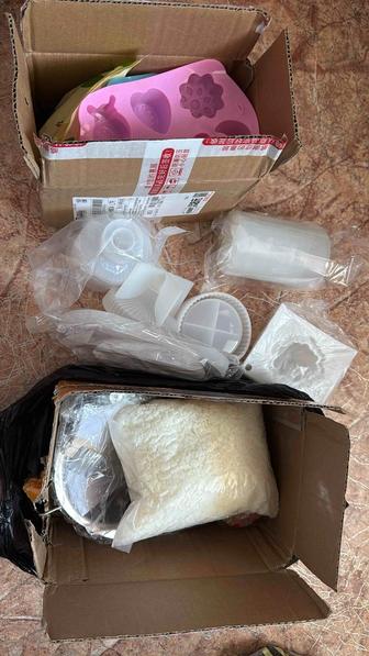 Продам молды, набор мыловарения и свечеварения