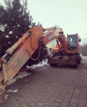 Аренда услуги экскаватора Doosan 210