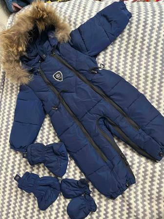 Зимний комбинезон на мальчика