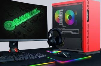 Игровой ПК i5-7400 GT 1030 8 ГБ RAM SSD 256 ГБ Блок