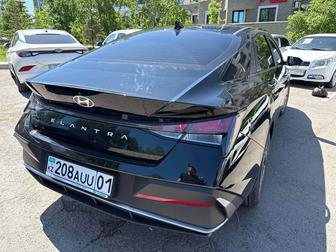 Аренда авто!Elantra2024 на прокат.Можно под такси Астана