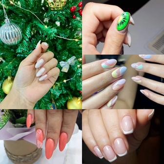 Маникюр и педикюр, наращивание ногтей