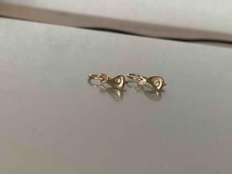 Золотые сережки