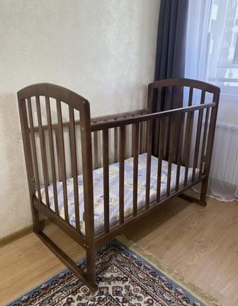 Детская кровать манеж /приставная