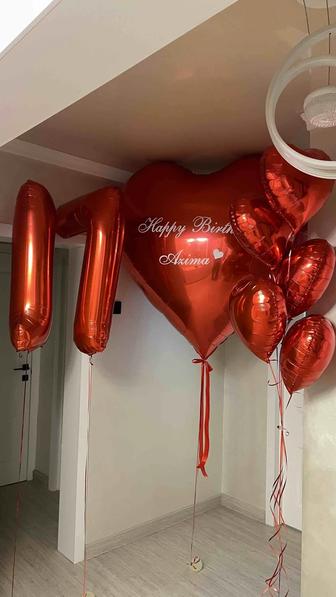 Шары гелиевые, шарики воздушные