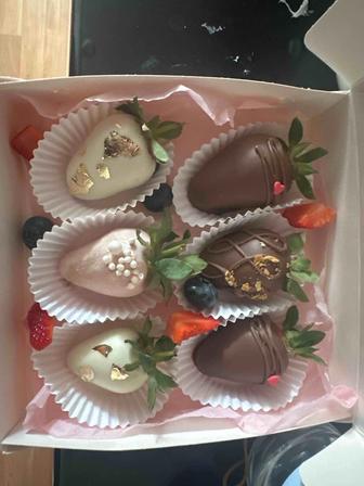 клубника в шоколаде