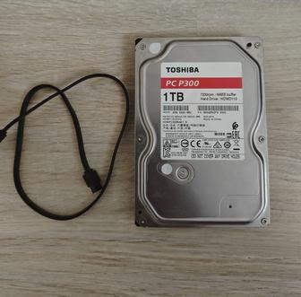 Жесткий диск 1000гб сата кабель в отличном состояний. Hdd