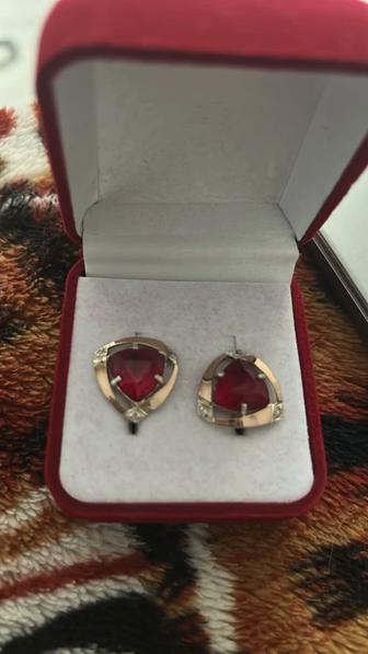 Серебро серьги